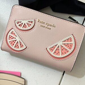 KATE SPADE NEW YORK Tini Embellished Compact Wallet